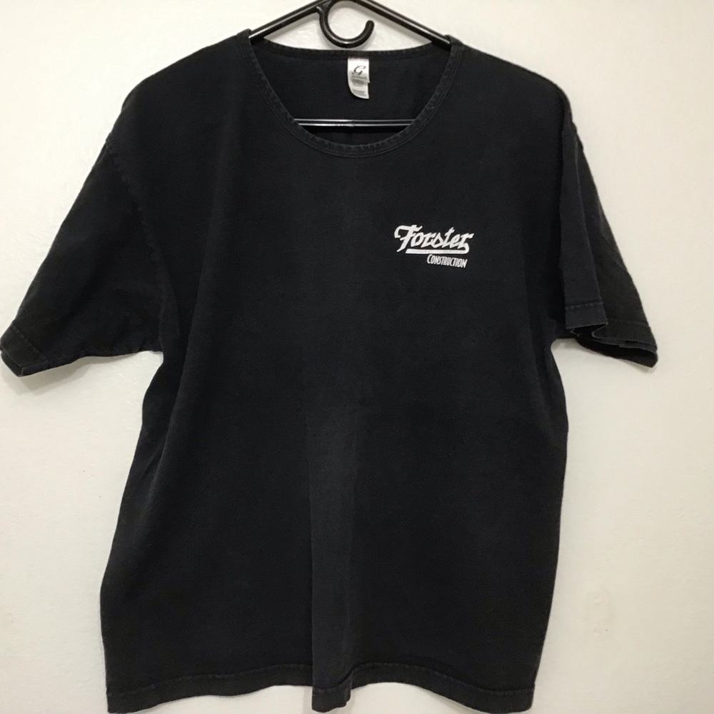 LOST Season 2 Construction Dept Black XL tee - Picture 3 of 7